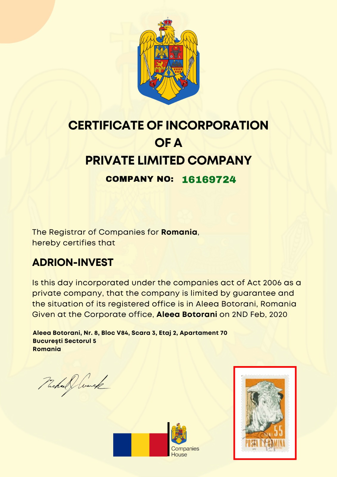 Company-Certificate